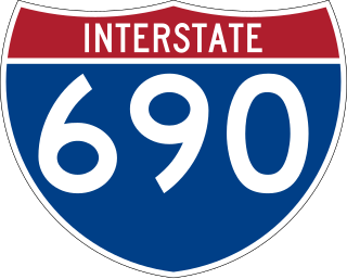 <span class="mw-page-title-main">Interstate 690</span> Highway in New York