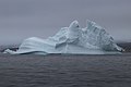 Icebergs in Disko Bay in Baffin Bay