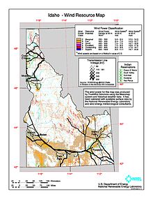 Idaho wind resources Idaho wind resource map 50m 800.jpg