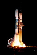 March 7: Kepler space telescope launch Ignition of Kepler's Delta II 7925-10L.jpg