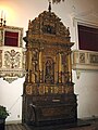Altar pertencente ao antigo Colégio dos Jesuítas do Rio removido para a Igreja de Nossa Senhora do Bonsucesso.