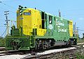 Illinois Terminal Railroad 1605, an EMD GP7 at the Illinois Railway Museum