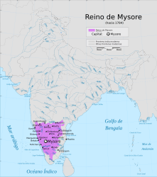 Posizione di Mysore