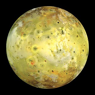 <span class="mw-page-title-main">Io (moon)</span> Innermost of the four Galilean moons of Jupiter