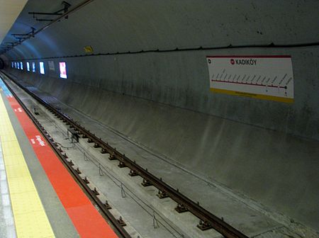 Istanbul Kadikoy Metro Station