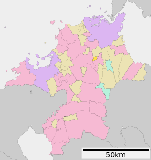 糸田町位置図