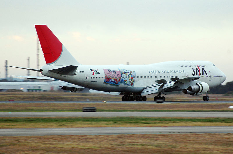 File:JA8185 'Yokoso! Japan' Boeing 747-346 Japan Asia Airways (JAA) (10252865455).jpg