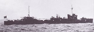 Japanese destroyer <i>Hatakaze</i> (1924) Destroyer of the Imperial Japanese Navy