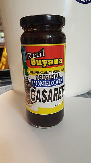 <span class="mw-page-title-main">Cassareep</span> Seasoning made from cassava root