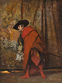 Jehan-Georges Vibert - Polonius behind the curtain.jpg
