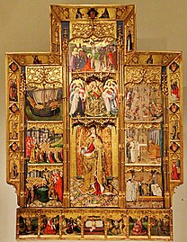 Joan Reixac - Altarpiece of Saint Ursula and the Eleven Thousand Virgins
