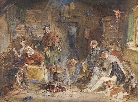 Highland Hospitality, painted by John Frederick Lewis, 1832