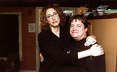 Gold and John Machnik in 2004 John Machnik and Judy Gold.jpg