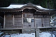 旧若沢寺の仏を納める水沢観音堂