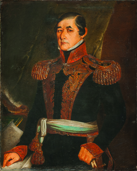 Archivo: Juan Manuel Blanes - Retrato del General Fructuoso Rivera.png