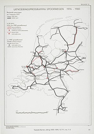 300px kaarten sgd   meerjarenplan personenvervoer 1976 1980