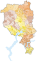 Municipalités jusqu'en avril 2004