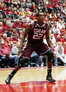 Middleton playing against Iowa State in 2012 Khris Middleton.jpg