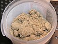 Kief collected from a sieve