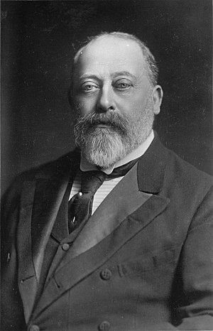 Studio photograph of King Edward VII