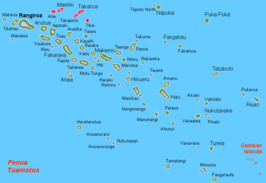Kaart van Îles du Roi Georges