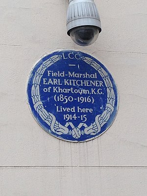 Kitchener blue plaque.jpg