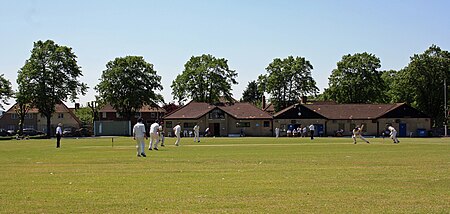 Knowle cricket club ground