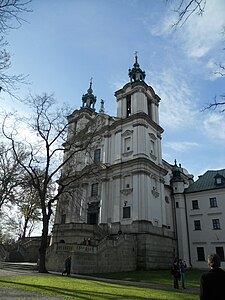 KościółŚwMichałaArchaniołaOrazŚwStanisławaBM-UlicaSkałeczna15-POL, Kraków.jpg