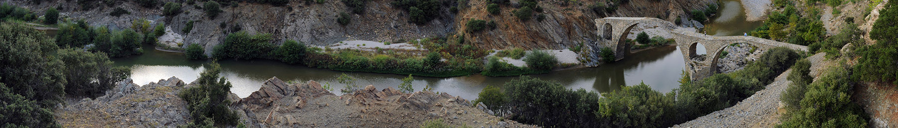 Kompsatos river bridge, Thrace