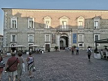 Facciata del Palazzo d'Avalos