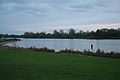 Lac Kir et un pêcheur