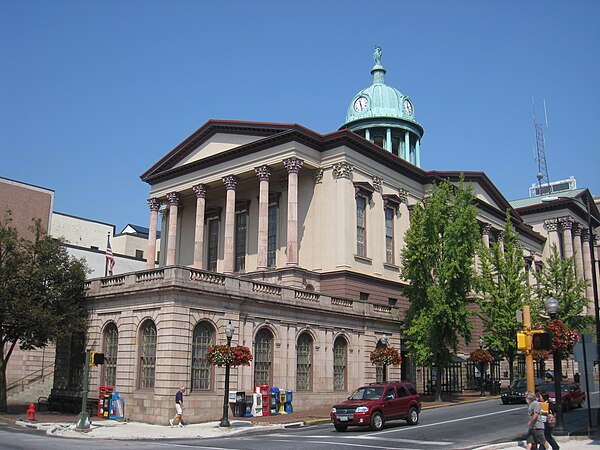 Lancaster County Courthouse in Lancaster