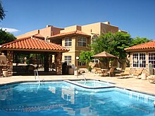 La Reserve Apartment Homes in Tucson Arizona Picture taken by the pool.