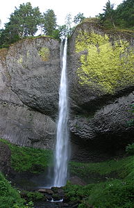 Latourell falder i Guy W. Talbot State Park