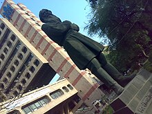 Statue of Leo Tolstoy on Tolstoy Marg