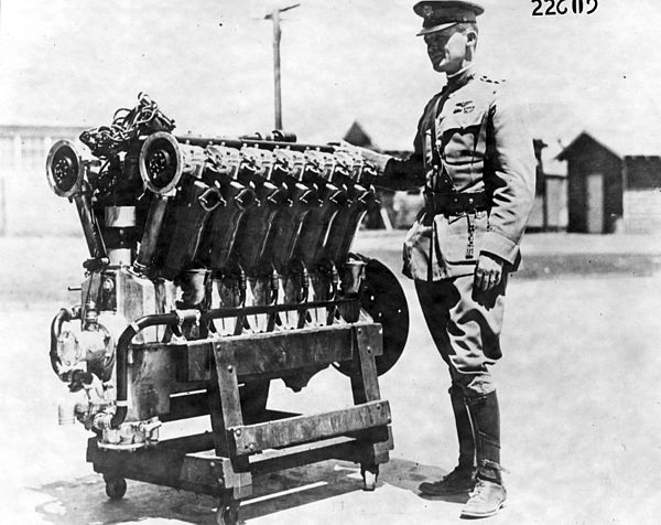 1917 Liberty L-12 airplane engine