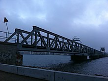 Jembatan kereta api di seluruh Limfjord di 2011