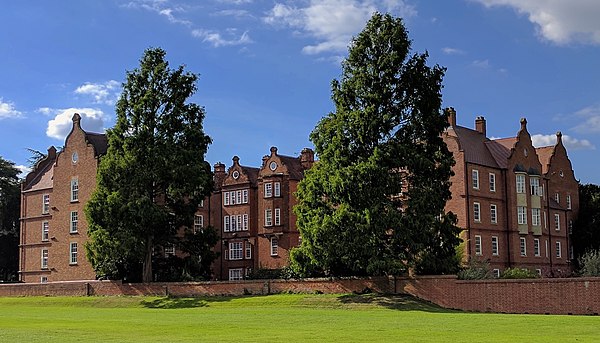 Linacre College from New College Sports Ground