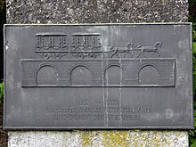 Pferdeeisenbahn-Denkmal an der Leonfeldner Straße