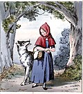 Thumbnail for File:Little Red Riding Hood Meeting the Wolf.jpg