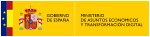 Logo du ministère des Affaires économiques et de la Transformation numérique depuis 2020.