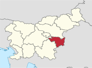 Transavania Inferior (regio statistica slovena): situs