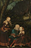 Loth et ses filles 1529, Aschaffenbourg