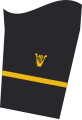 Ärmelabzeichen Leutnant zur See im Militärmusikdienst