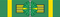 Cavaliere di Gran cordone dell'Ordine Nazionale al Merito (Mauritania) - nastrino per uniforme ordinaria