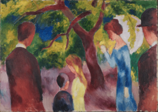 August Macke: Große Promenade, 1914