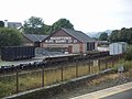 Minffordd is also the home of the Maenofferen slate yards where slate was transferred from the FR to the main line.