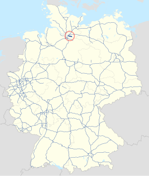 Course of the A 25