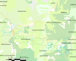 Valle-di-Rostino - Localizazion