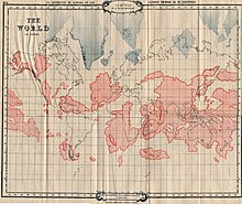 Map of Lemuria superimposed over the modern continents from William Scott-Elliot, The Story of Atlantis and Lost Lemuria. Map of Lemuria.jpg